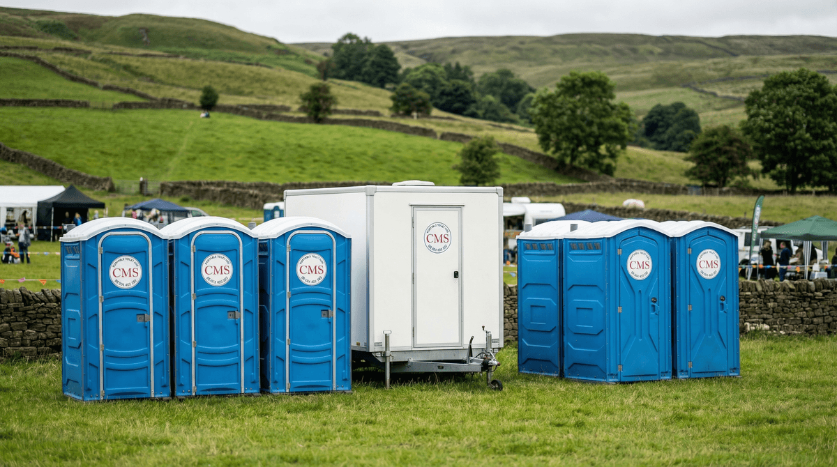 Portable toilet hire in Bolton