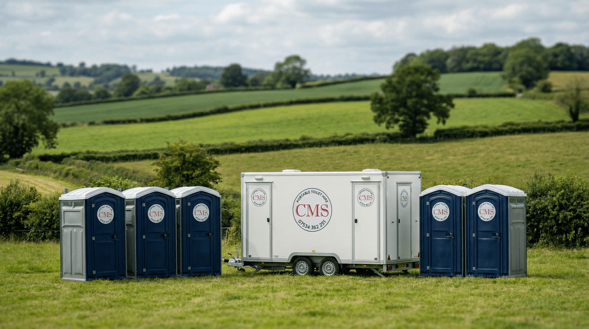 Portable toilet hire in Burton upon Trent