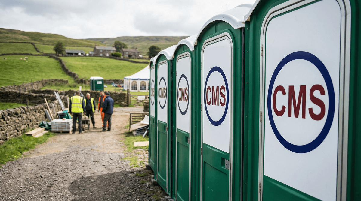 Portable toilet hire in Bury