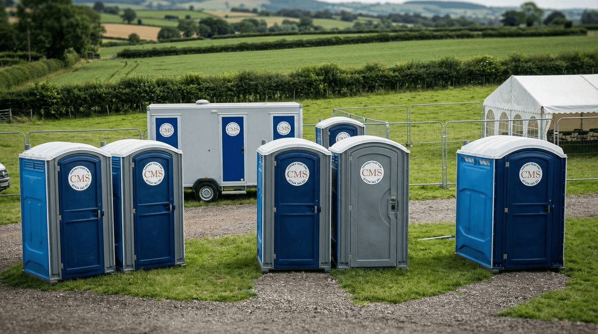 Portable toilet hire in Cheshire