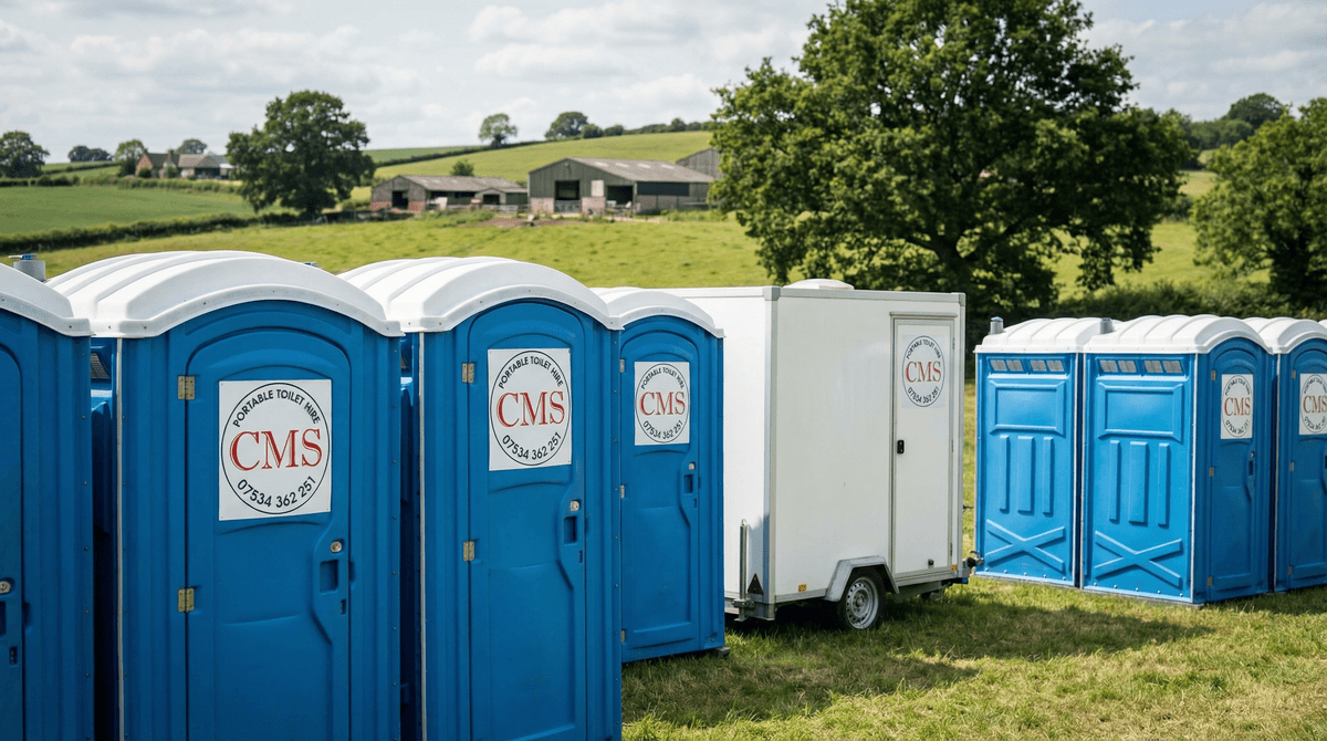 Portable toilet hire in Lichfield