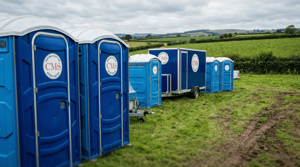 Portable toilet hire in Newcastle-under-Lyme