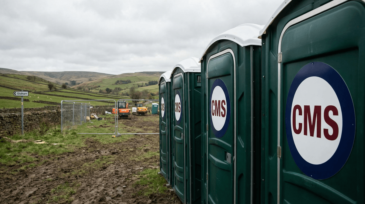 Portable toilet hire in Oldham
