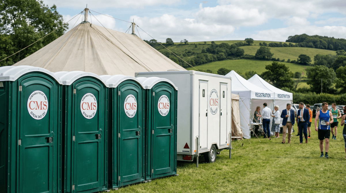 Portable Toilet Hire for Charity Runs and Sporting Events