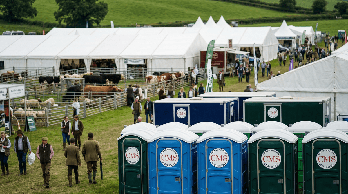 Portable Toilet Hire for County Shows and Agricultural Fairs