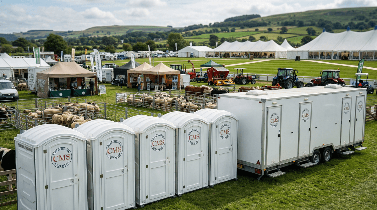 Portable Toilet Hire for Dog Shows and Animal Events