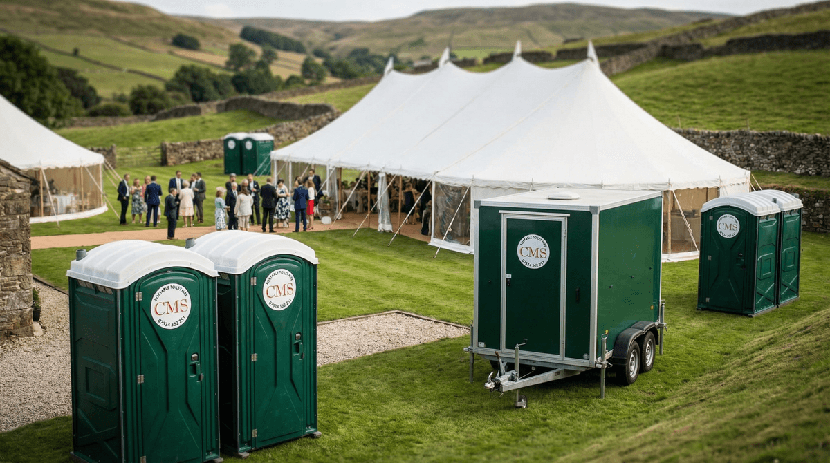 Portable Toilet Hire for Lakeside and Waterside Venues