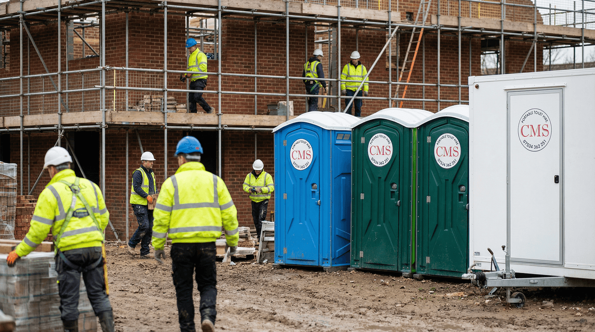 Portable Toilet Hire for Roofing and Scaffolding Jobs