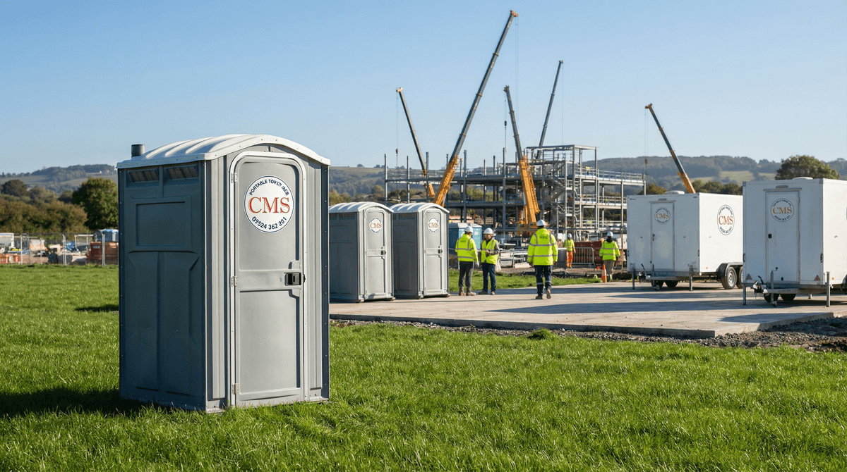 Portable Toilet Hire Staffordshire: Events & Construction