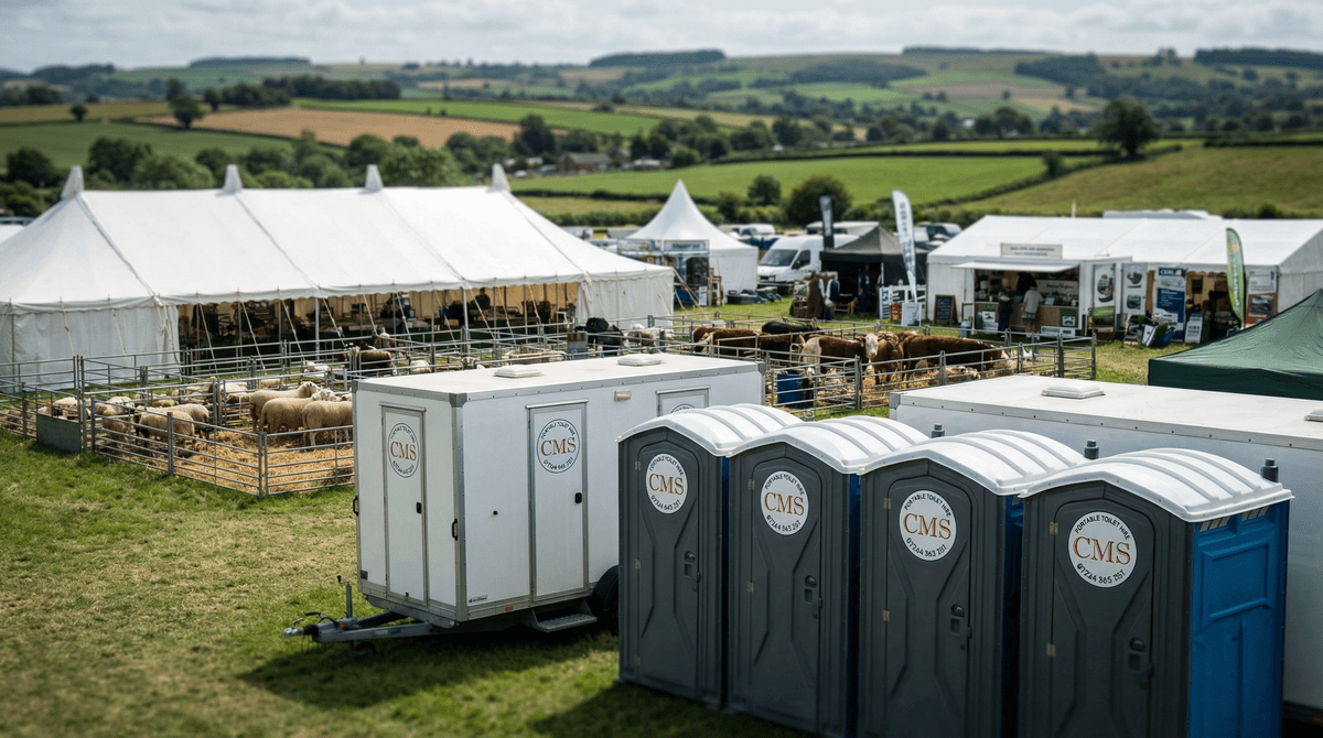 Portable Toilets for Agricultural Shows and Country Events