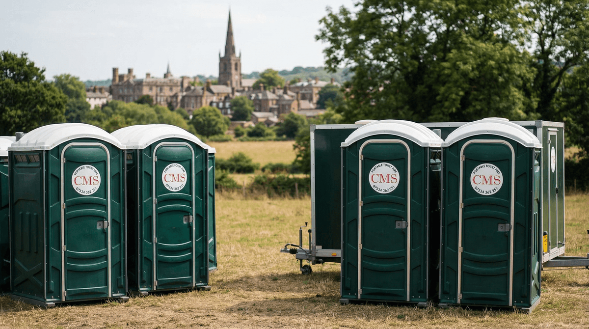 Portable toilet hire in Shrewsbury