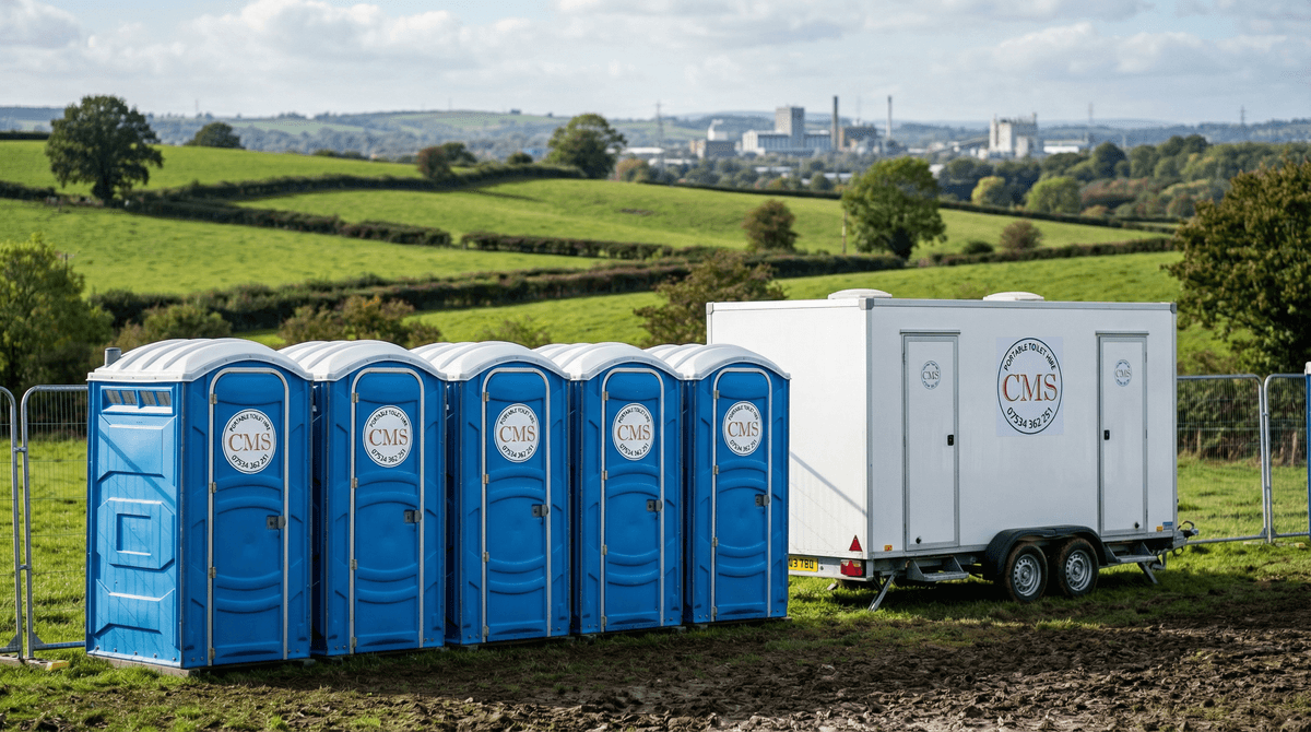 Portable toilet hire in Stoke-on-Trent