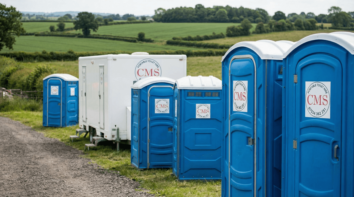 Portable toilet hire in Uttoxeter