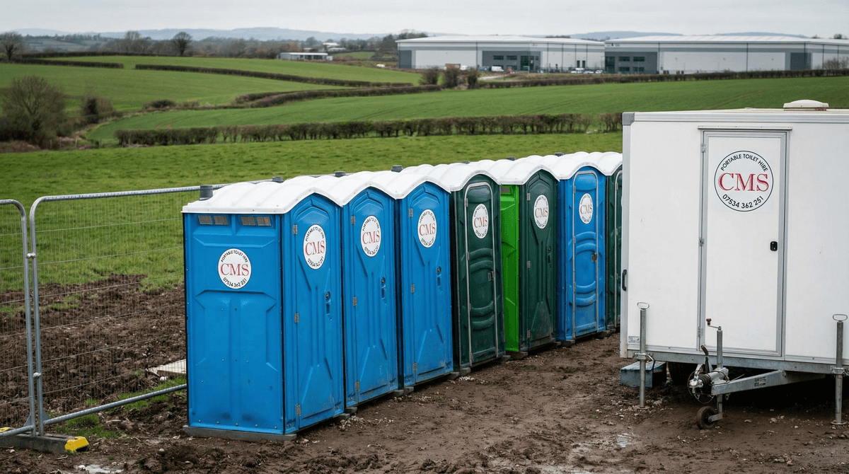 Portable toilet hire in Warrington