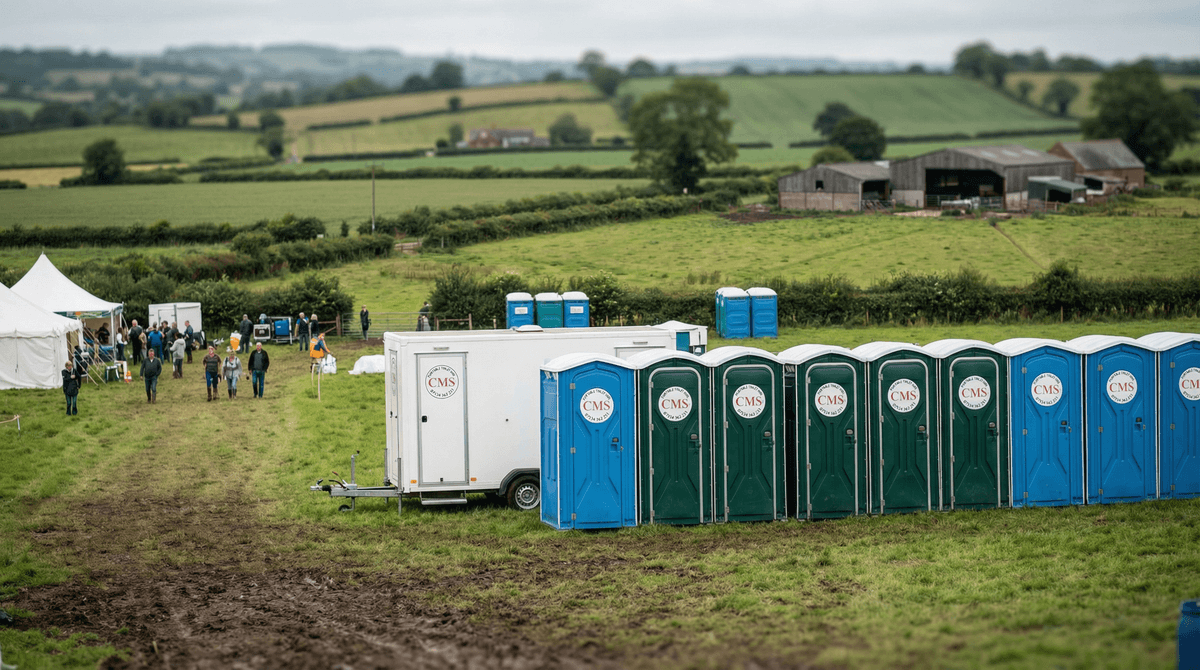 Portable toilet hire in Whitchurch
