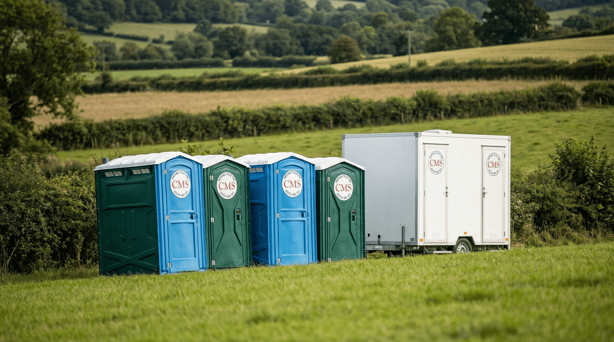 Portable toilet hire in Broseley