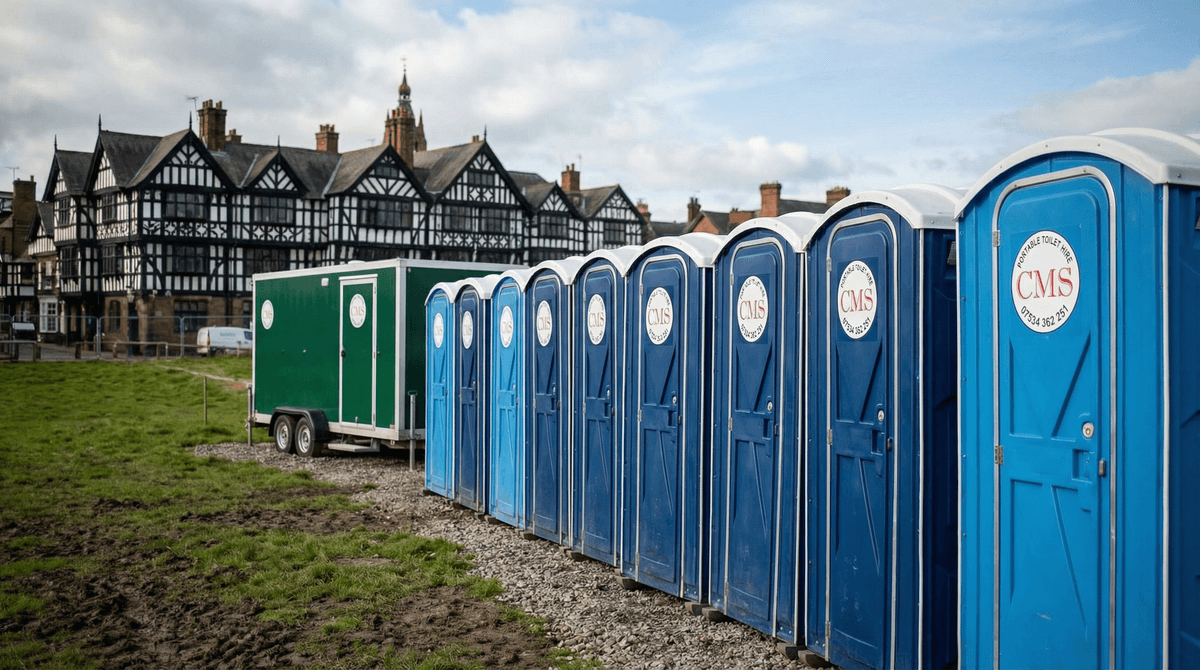 Portable toilet hire in Chester