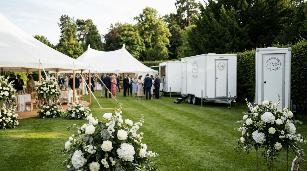 How Many Portable Toilets Do I Need for a Wedding?
