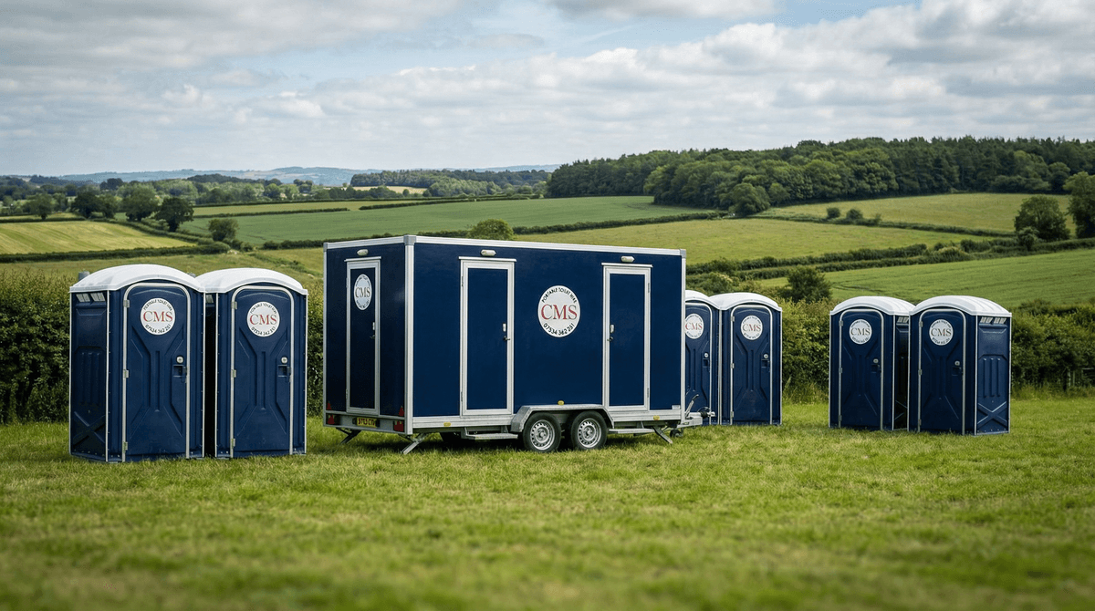 Portable toilet hire in Market Drayton