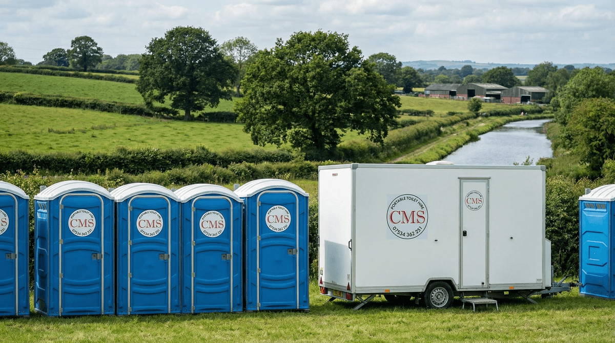 Portable toilet hire in Middlewich