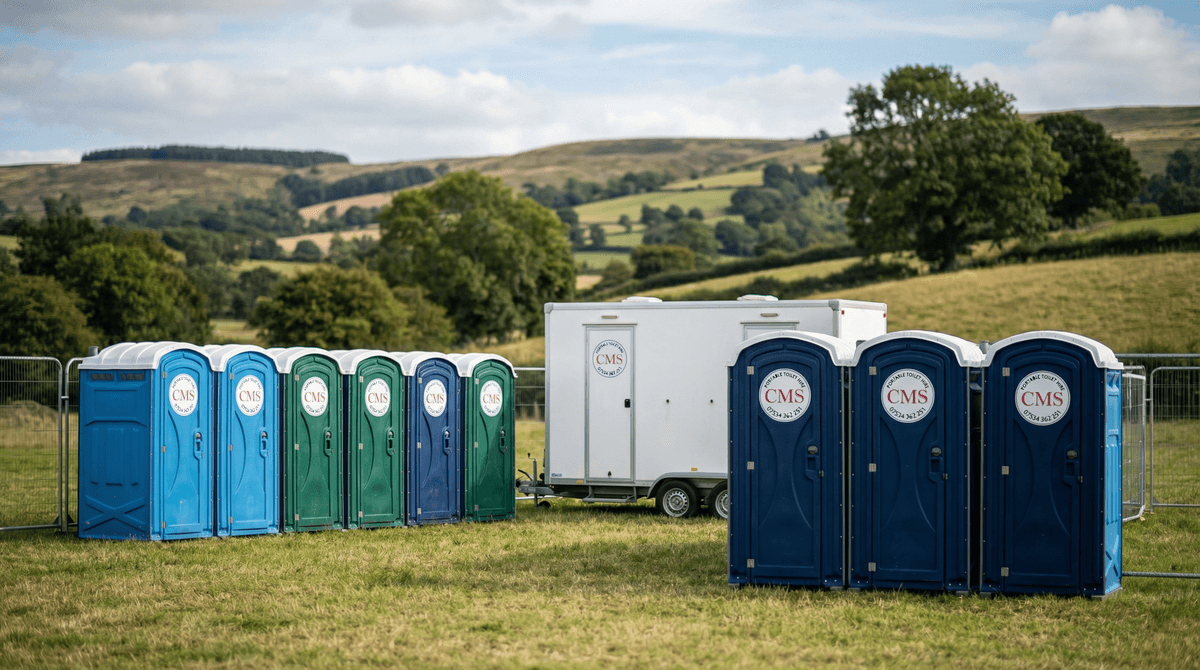 Portable toilet hire in Oswestry