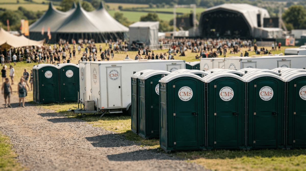 Portable Toilet Hire for Beer Festivals and Food Events
