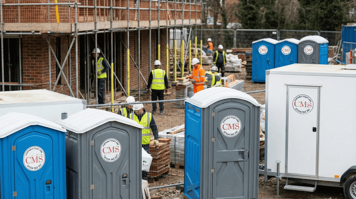 Portable Toilet Hire for Demolition Sites