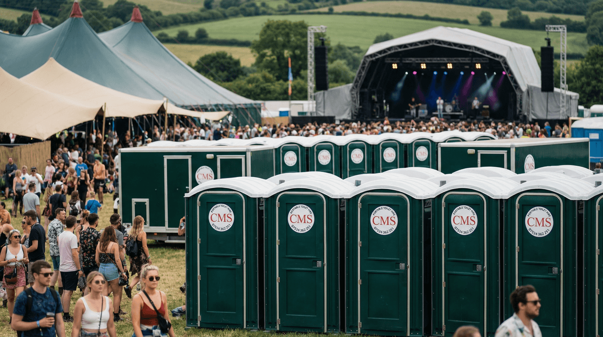 Portable Toilet Hire for Music Festivals: A Promoter's Guide
