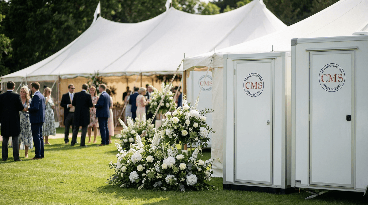 Portable Toilet Hire for Outdoor Weddings in Cheshire and Shropshire