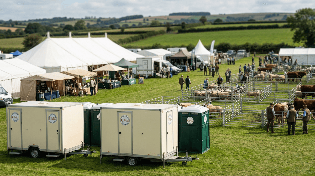 Shower Trailer Hire for Charity Endurance Events