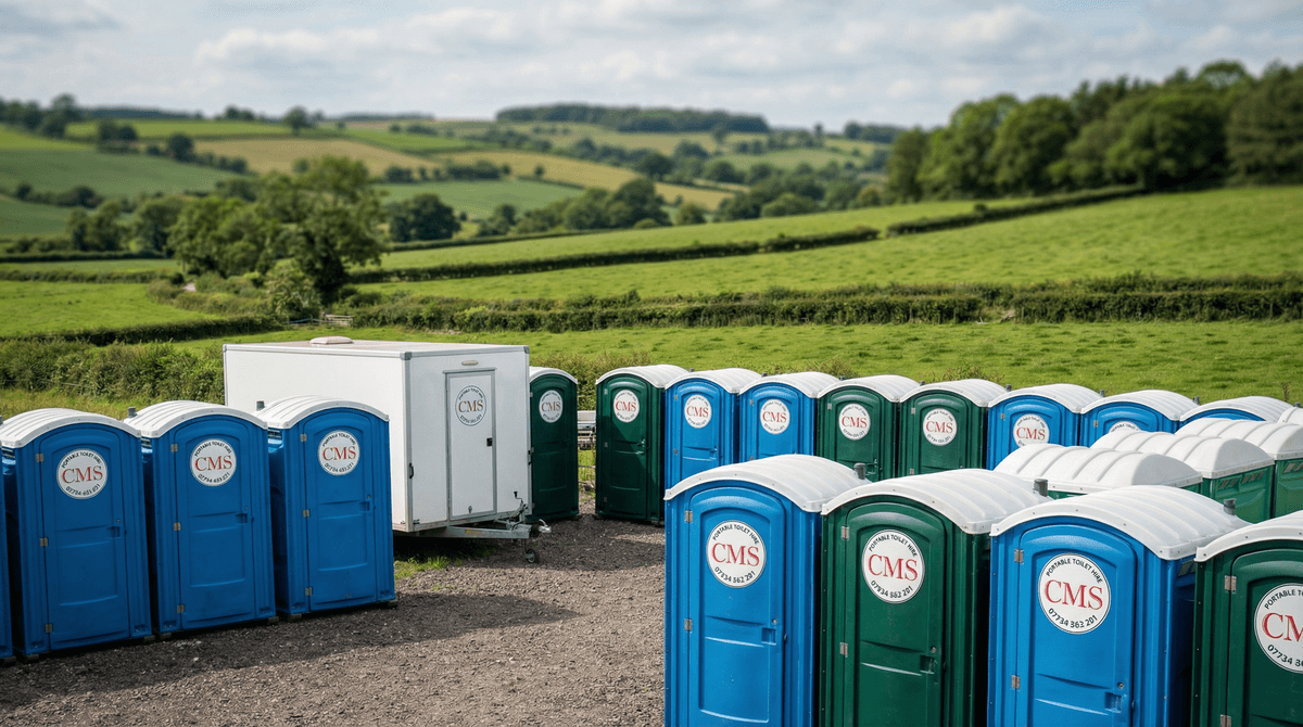 Portable toilet hire in Stafford