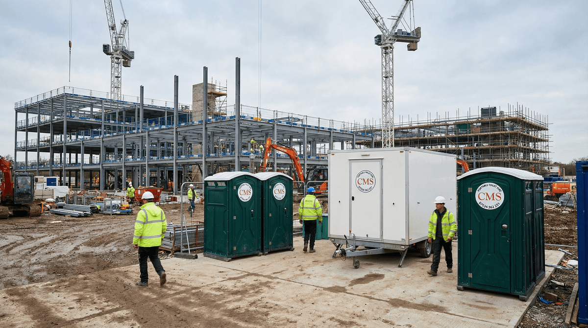 Welfare Unit Hire for Remote Construction Sites