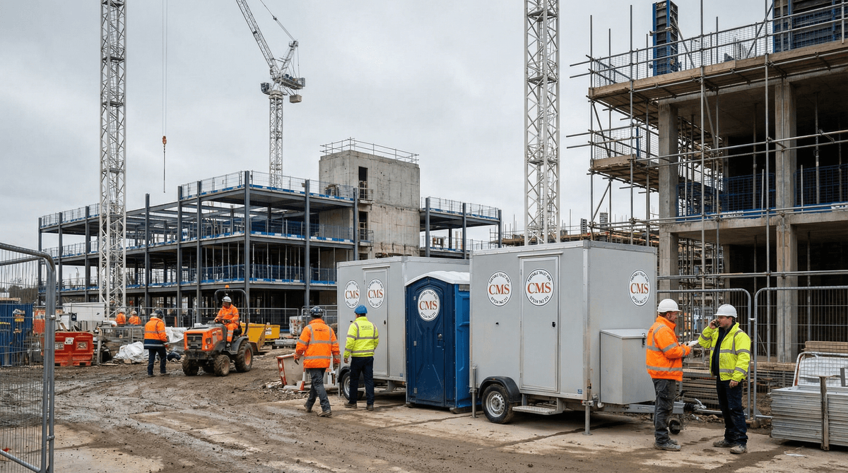 Welfare Units vs Portable Toilets: Which Does Your Site Need?