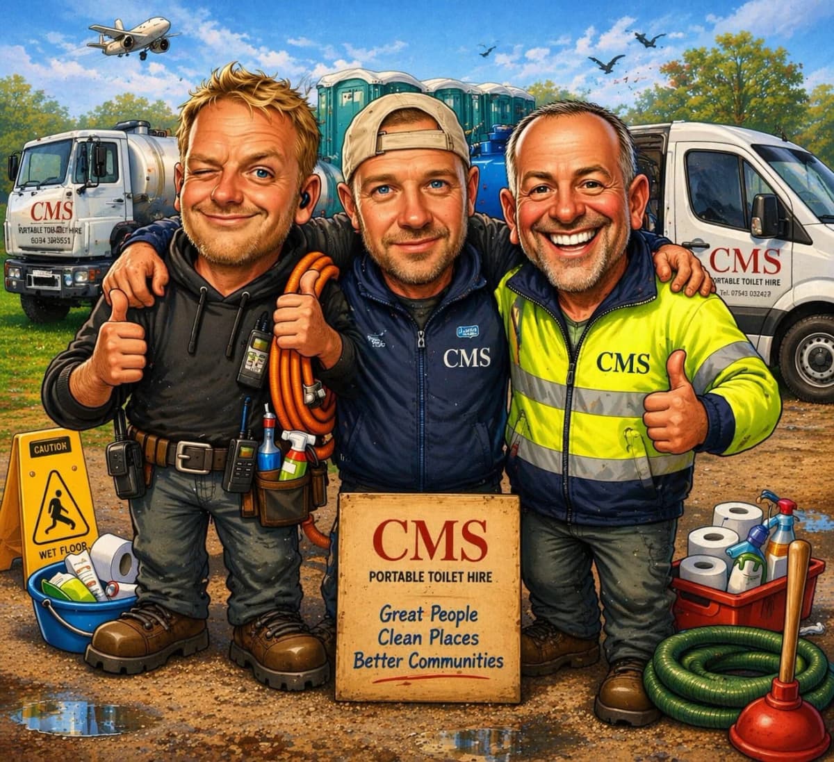 The Chelford Mobile Services team — Great People, Clean Places, Better Communities